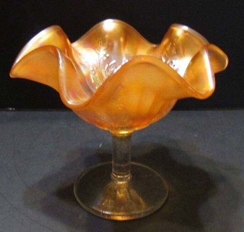 Vintage footed marigold - footed,