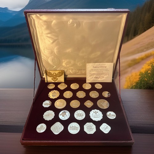 1988 franklin mint silver - franklin,