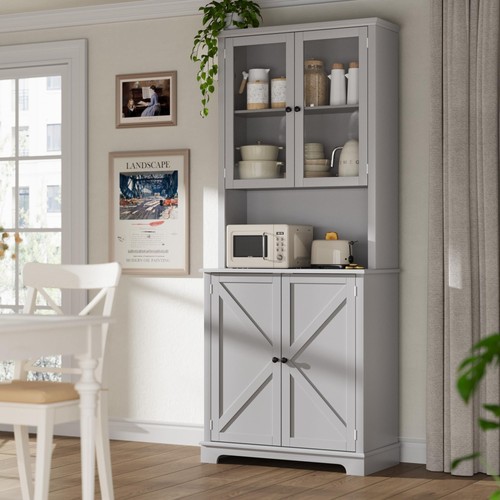 Tall kitchen hutch - kitchen,