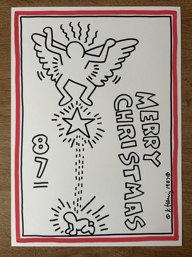 Keith haring original drawing - haring,
