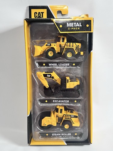 Catconstruction metal pack - metal, 3-pack