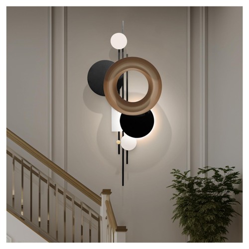 Large wall art with led - large, 3d