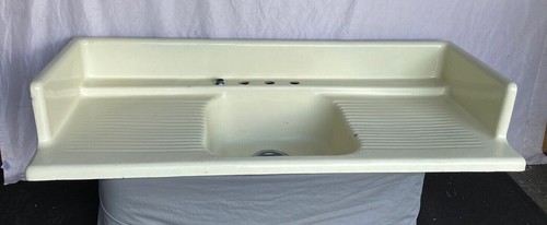 Antique cast iron butter cream - cast,