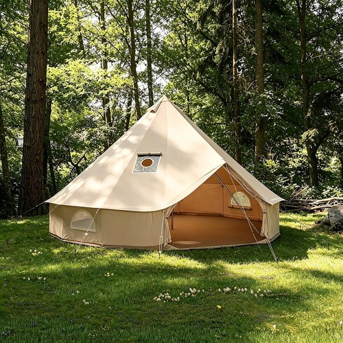 Canvas bell tent 8ft - canvas,
