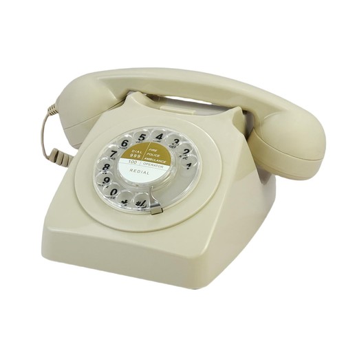 Retro rotary phone - rotary,
