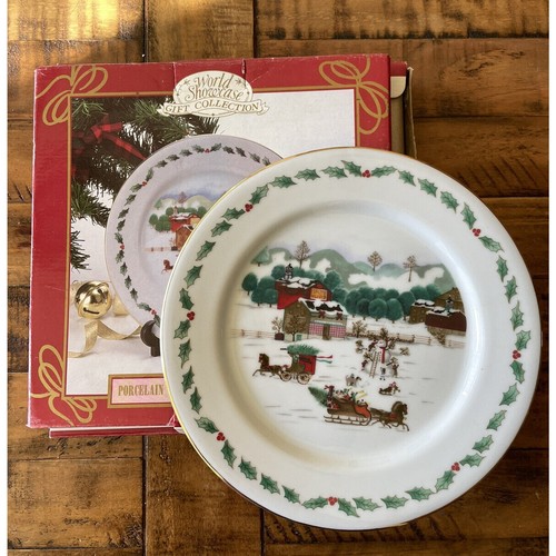 Country christmas porcelain - christmas,