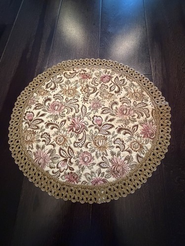 Vtg germany floral brocade - germany,