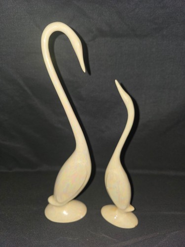 Vintage pair iridescent - pair, long