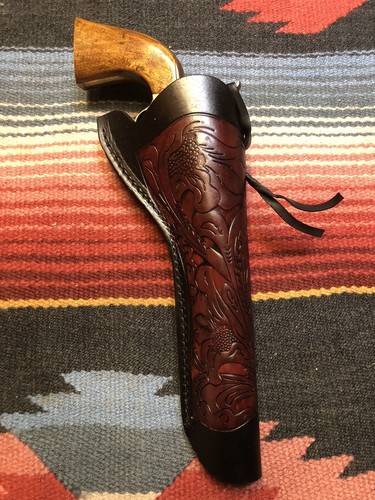 Western holster floral fit - holster,