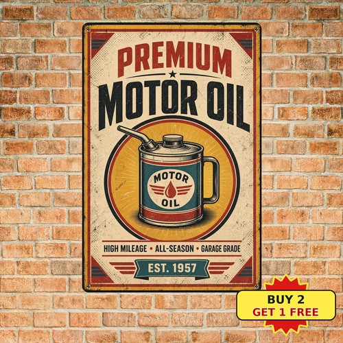 Vintage motor oil brand - vintage,
