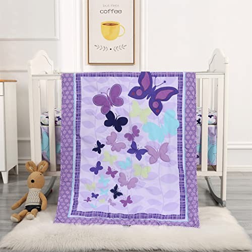 Butterfly crib bedding - crib,