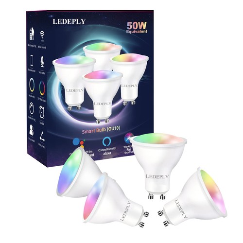 Gu10 led bulb wifi alexa - gu10,