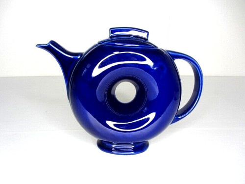 Vintage hall pottery - hall, cobalt
