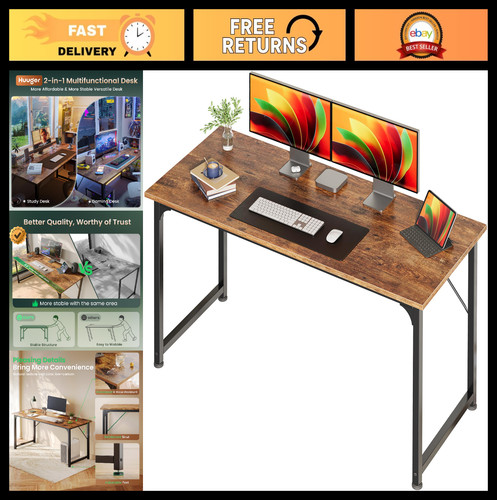 Home office desk sturdy - 55",