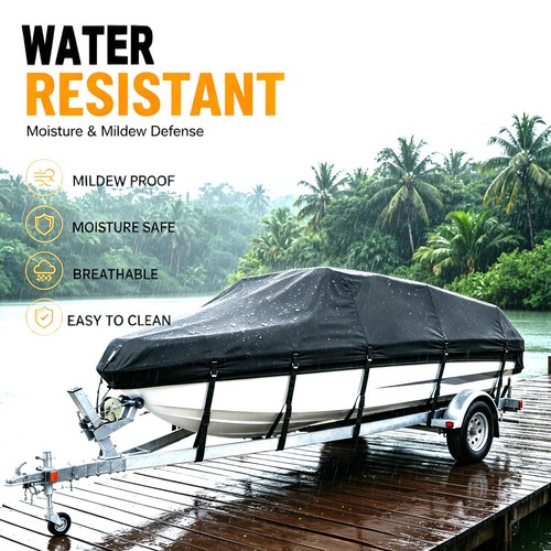 19ft heavy duty boat cover - 17-19ft,