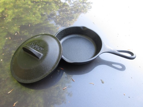 Lodge cast iron skillet - cast, 5"