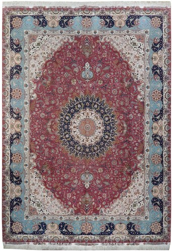 8 raj tabriiz rug - tabriiz,