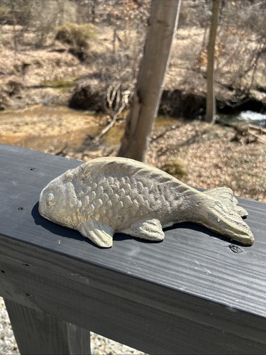 Solid brass koi - koi, fish