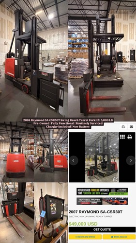 Raymond csr30t man swing - raymond,