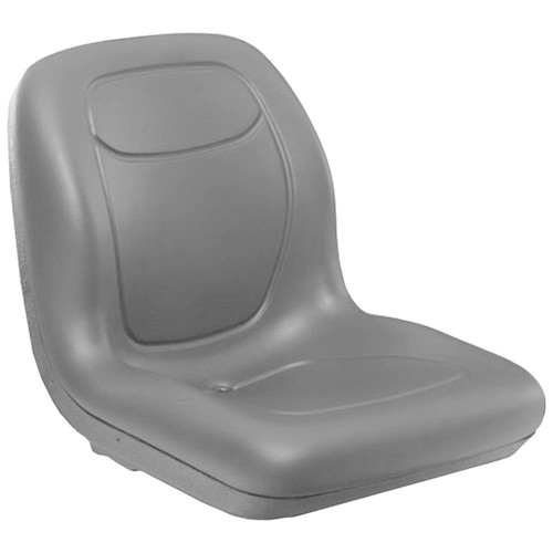 High back seat - seat, gray