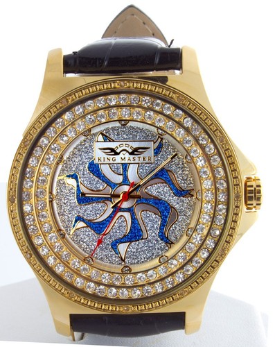 King master gold tone steel - gold-tone,