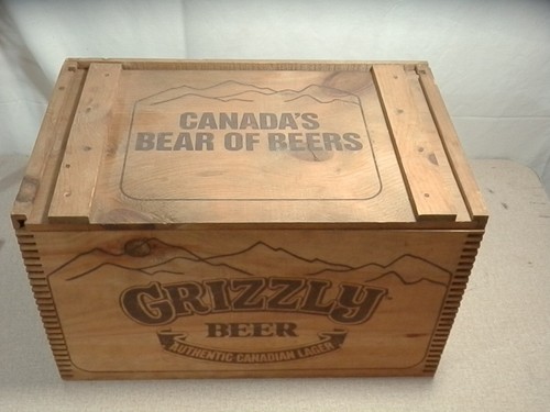 Vintage grizzly beer - beer, lager