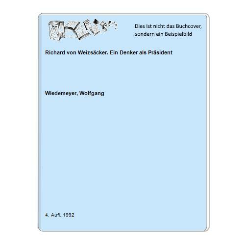 Richard von weizsäcker - von, ein