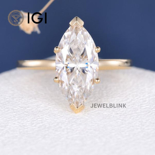 Carat marquise cut cvd lab - 3,