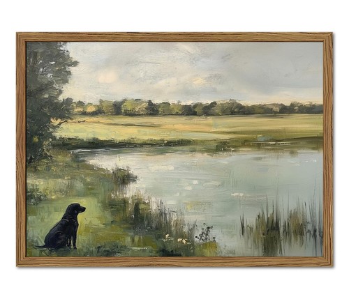 Framed vintage hunting black - vintage,