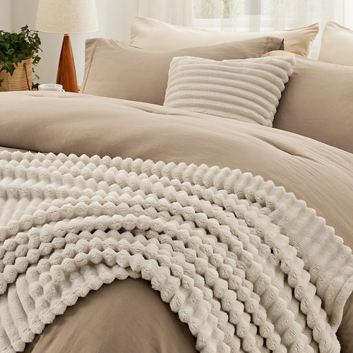 Bedsure comforter set king - set,