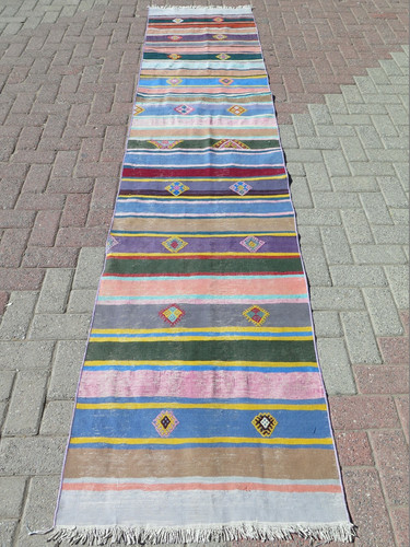 Colorfull turkish kilim - colorfull,