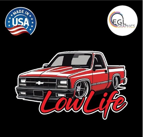 Lowlife minitruck decal - minitruck,