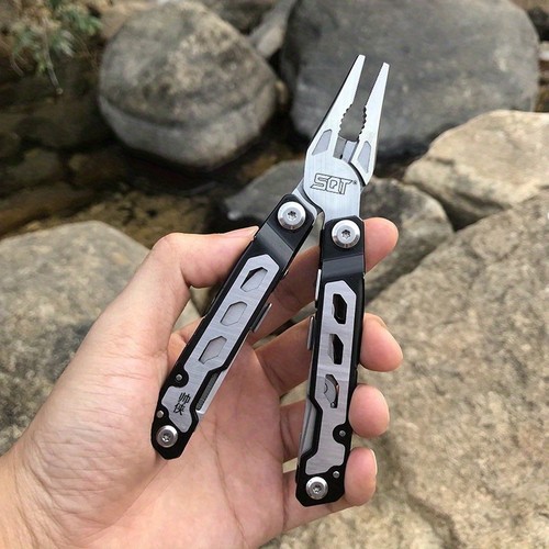 Folding multitool pliers with - folding,