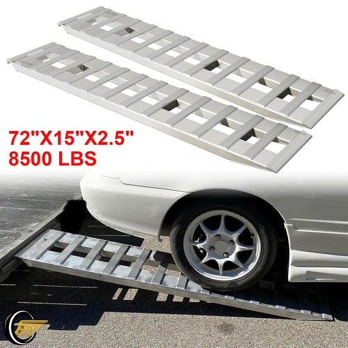 Aluminum hook ramps - 72", 15"