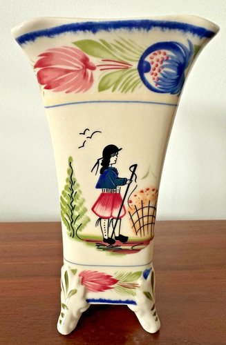 French vintage antique faience - french,