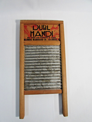 Vintage dubl handi washboard - vintage,