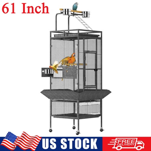 Large bird cage metal - 61",