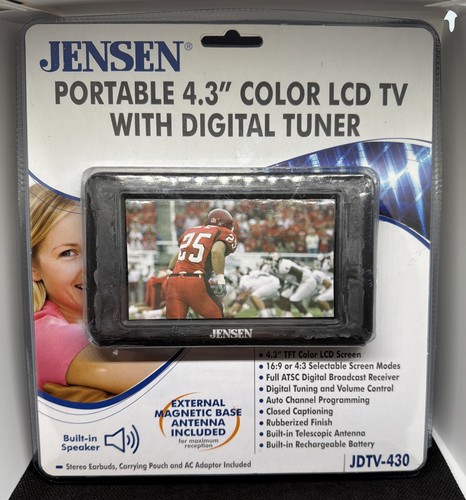 Brand new jensen jdtv 430 - new, jdtv-430