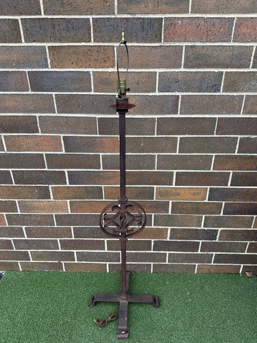 Antique wrought iron floor - iron,