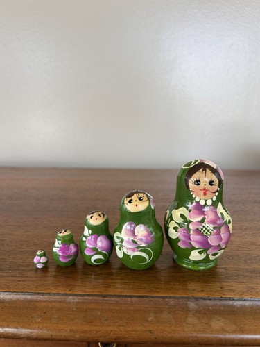 Wooden nesting dolls - nesting,