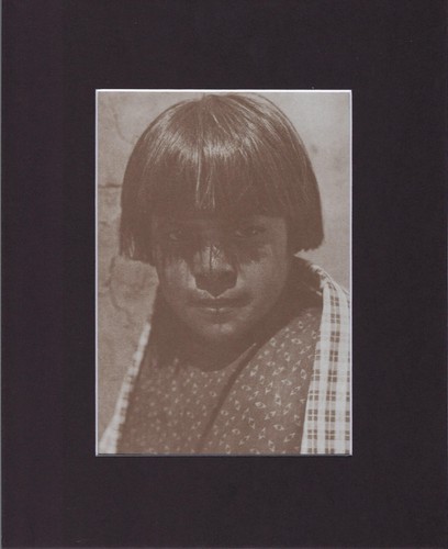 8x10 matted print indian - 8x10",