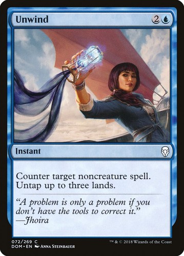 Mtg unwind dominaria 072 - dominaria, #072