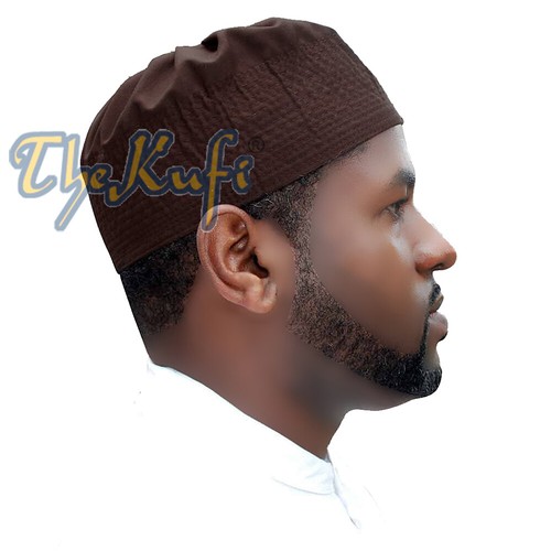 Islamic kufi prayer cap plain - cap,