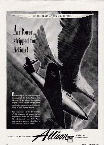 1941 allison aircraft - allison, engine