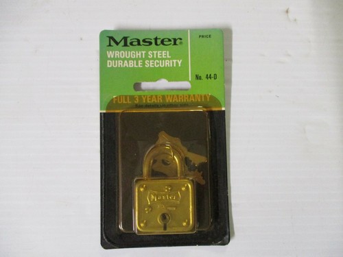 Vintage master padlock d - vintage, 55-d