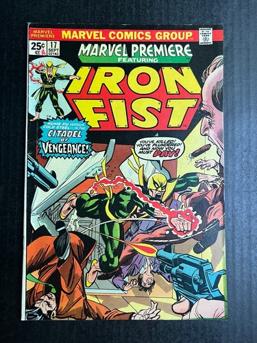 Marvel premiere iron fist - marvel,