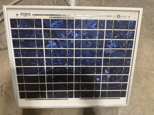 Solar panel with pole - bp, mount