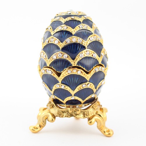 Blue faberge egg - faberge, jewelry