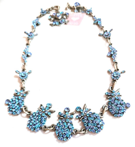 Unique blue crystal statement - unique,