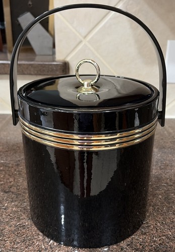 Vintage vinyl black gold ice - &,